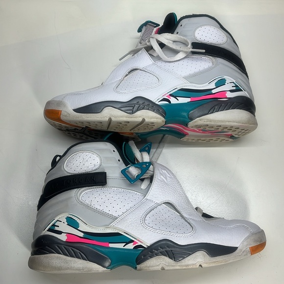 NIKE Air Jordan 8 Retro South Beach - Picture 5 of 13
